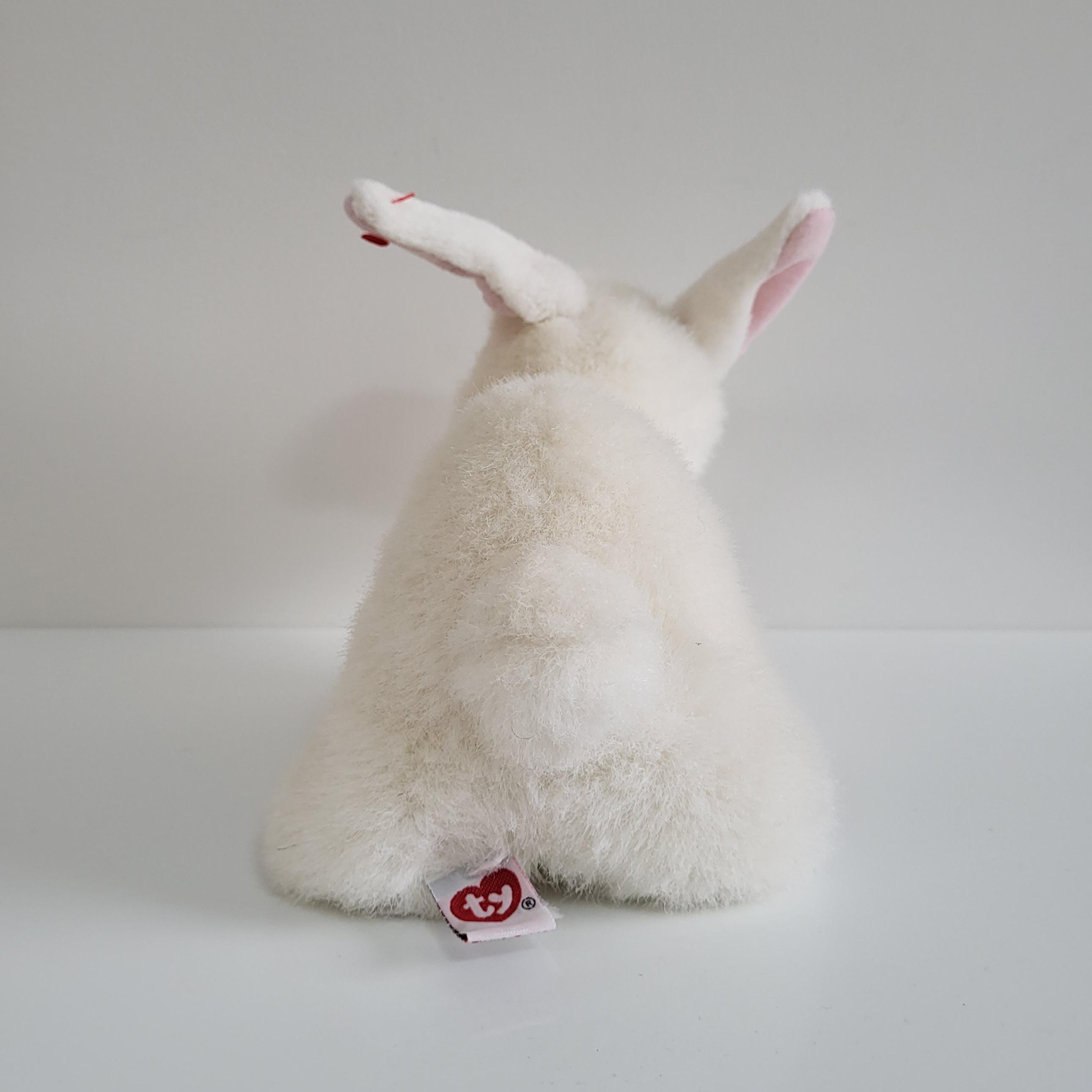 TY ホワイトバニーぬいぐるみ：ヴィンテージ 1990年代 コレクターズ