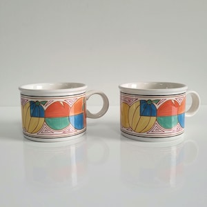 Clarice Cliff Coffee Set - Etsy