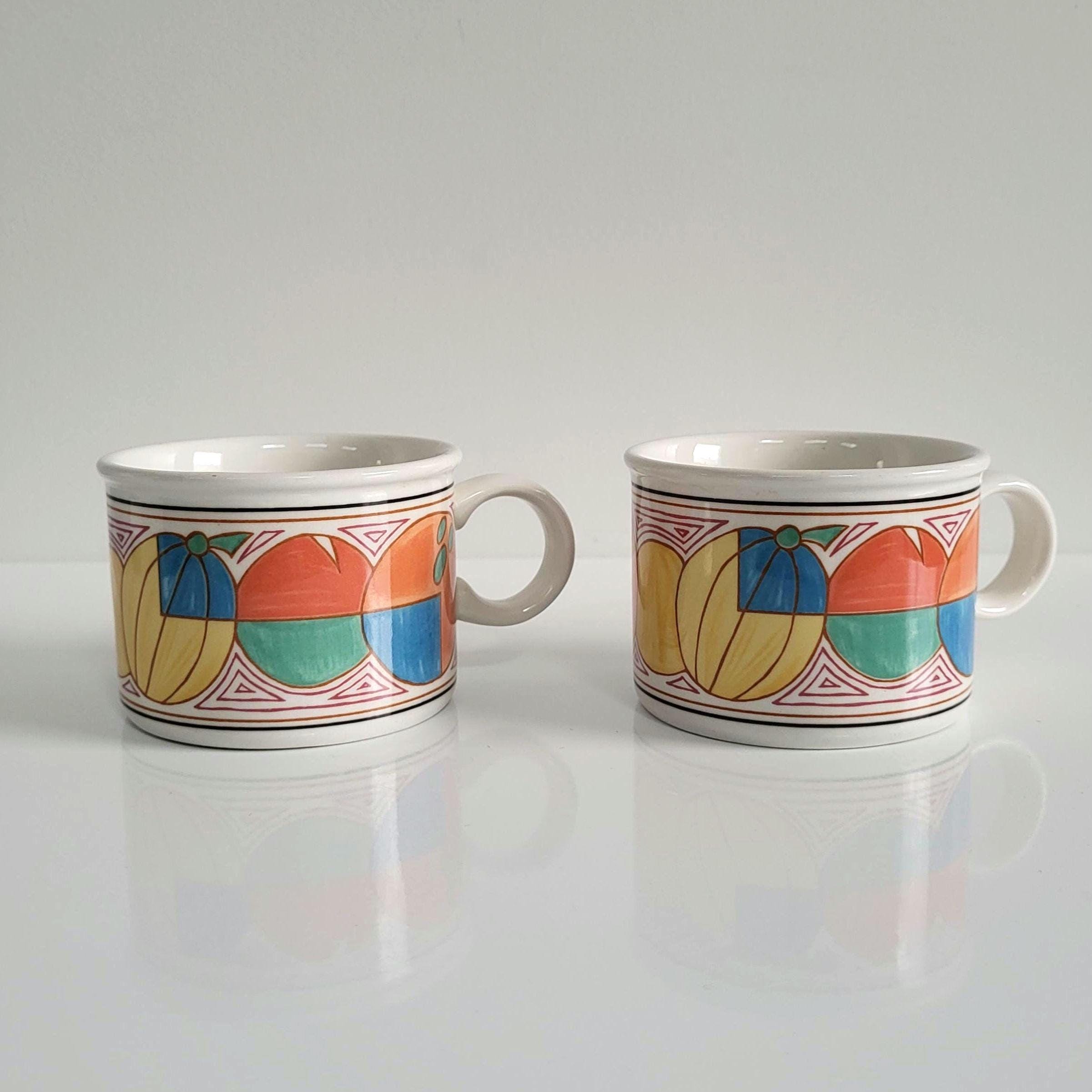 Clarice Cliff Coffee Set - Etsy