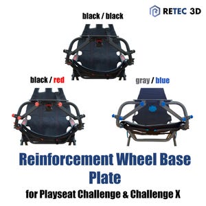 Playseat Challenge & X Mod - Verstärkung Wheel Base Platte / Reinforcement Wheel Base Plate