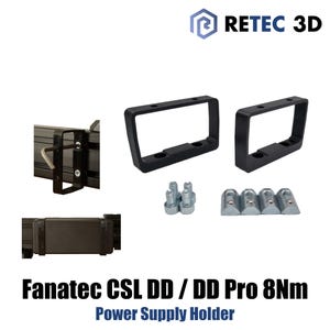 Fanatec CSL DD / DD Pro 8Nm 電源ブラケット