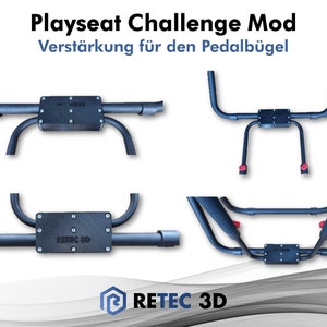 Playseat Challenge Mod - Cadre de pédale de renfort