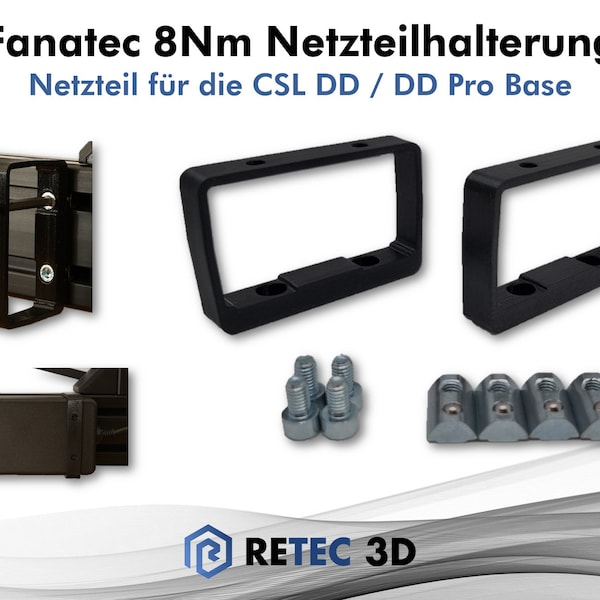 Fanatec CSL DD / DD Pro 8Nm Netzteilhalterung