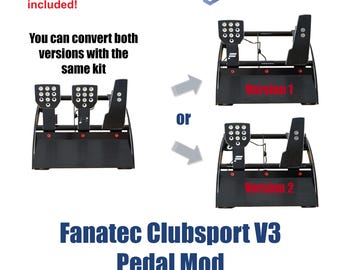 Mod for Fanatec Clubsport V3 Pedals to Convert to Two Pedals - Etsy