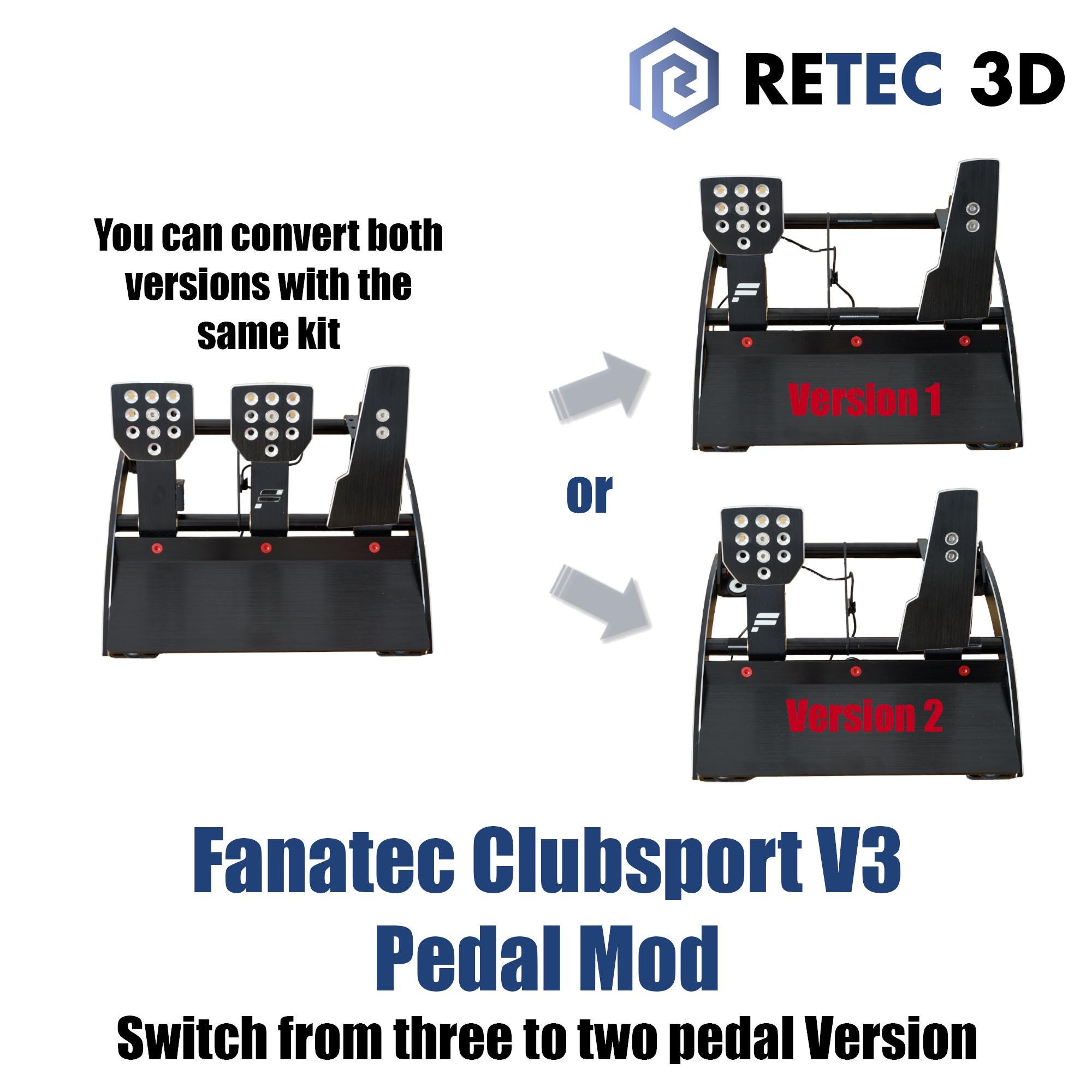 その他 Clubsport V3 pedal Fanatec ClubSport Pedals V3 Revealed, Includes Brake and Gas