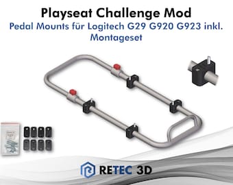 Playseat Challenge Mod - Supports de pédale Logitech G29 G920 G923