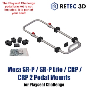 Mod. Playseat Challenge - Soportes para pedales Moza SR-P y Lite / CRP / CRP2