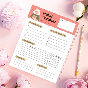2023 Habit Tracker Printable | Habit Tracker Digital | Yearly, Monthly, Weekly, Daily Habit Tracker | Habit Planner Pdf | Motivation Planner
