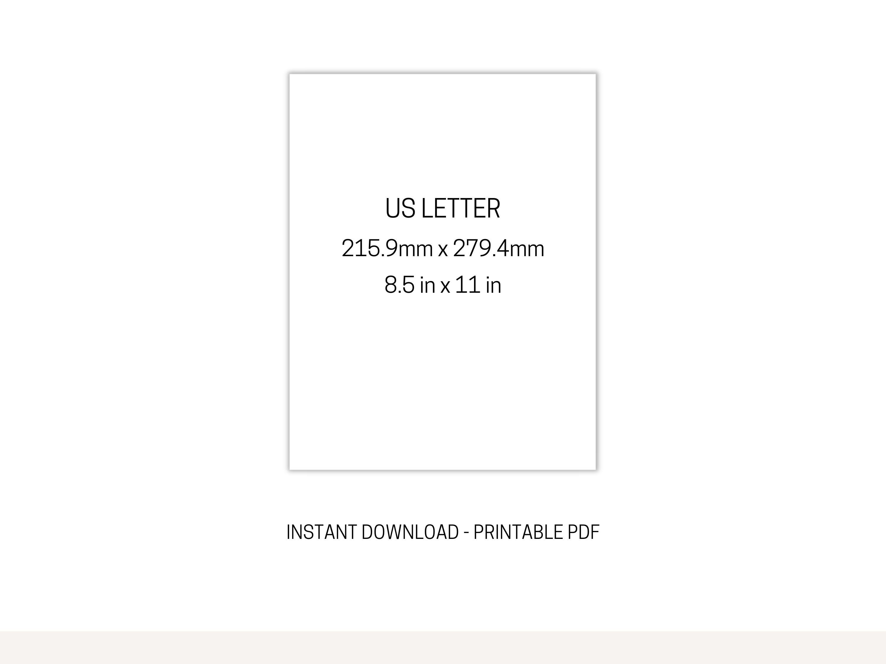 Contacts Organizer Printable & Editable Canva Template Contact