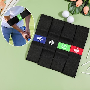 Golf Swing Training Aid with Name, Golf Posture Aid, Golf Lovers Gift, Personalized Golf Accessory, Gift for Beginner Golfers