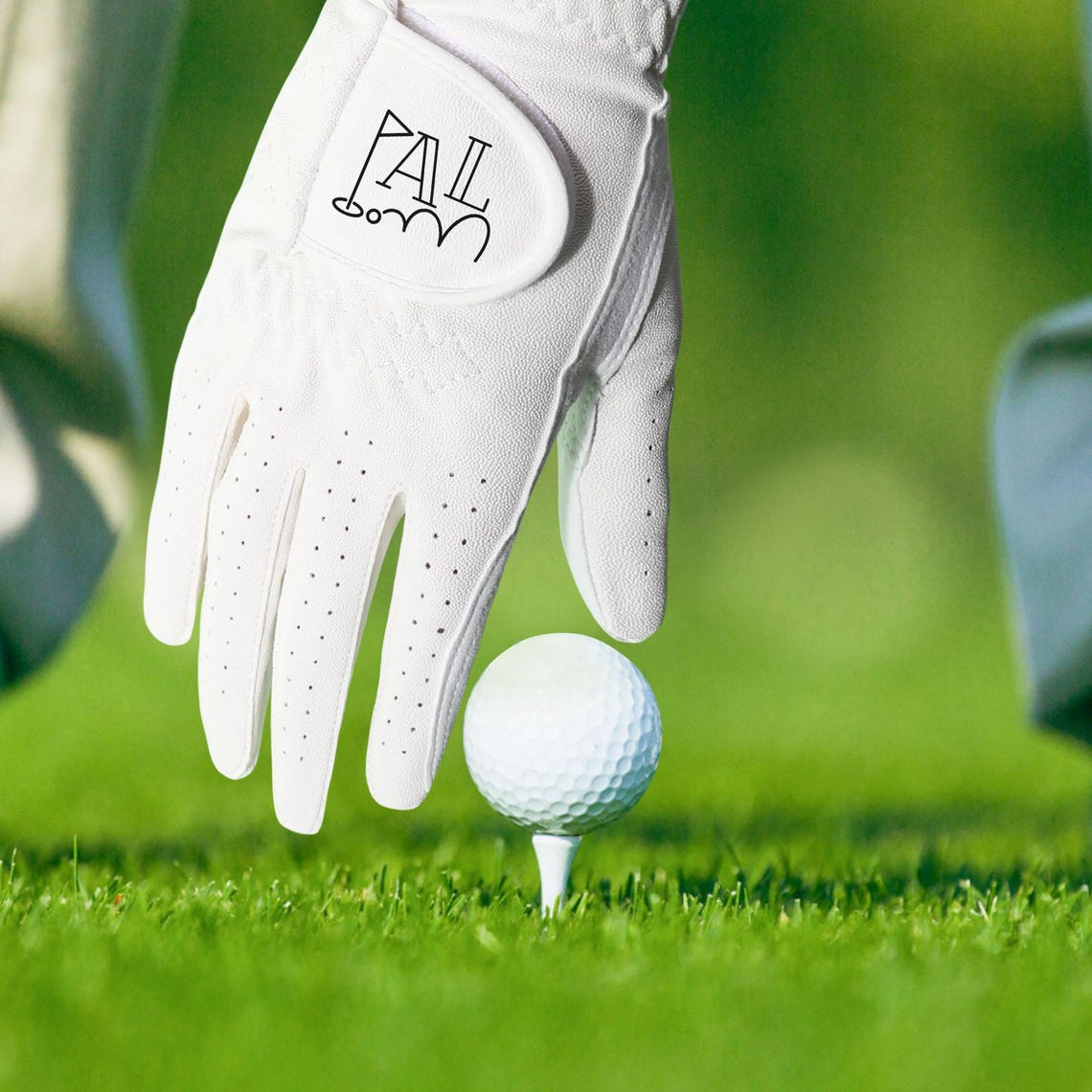 Golf Glove Personalised With Name or Initials Leather Golf Glove Golf ...