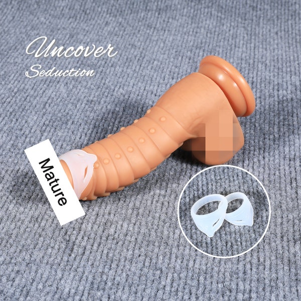 Silicone Cock Ring, Adjustable Penis Ring, Foreskin Corrector, Soft Glans Ring, Stretchy Dick Ring, Delay Ring, Sex Toy for Men Gay, Mature