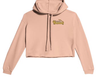 Baguette Cat Hoodie - Hand Drawn Cute Cat Apparel - Comfy & Chic Gif