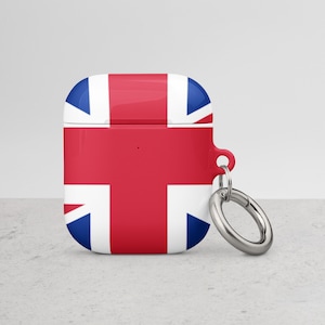 Union Jack England Great Britain Flag Case for AirPods®