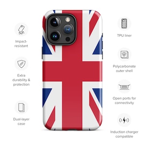 Union Jack British flag England Tough Case for iPhone®
