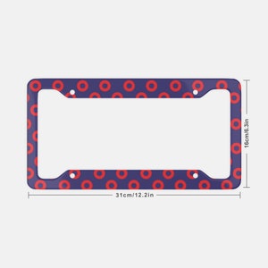 Donut Phish Jam Band Goose Phan License Plate Frame