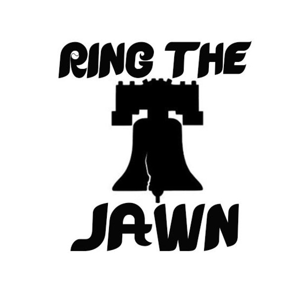 Ring the JAWN - Window laptop water bottle decal Philly Baseball Phils liberty bell sports Phily slang