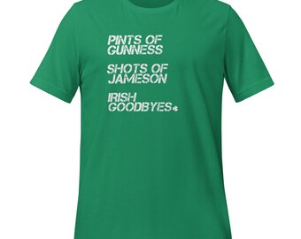 St. Patricks Day Paddys Day Drinking Irish shirt Party parade Unisex t-shirt