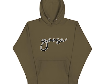 Maglietta unisex con cappuccio e scritta "Goose band Phan lot shirt shakedown dead umphreys jam band rock band concert".