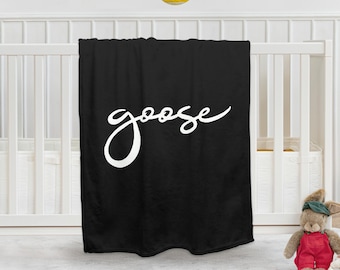 Couverture en flanelle Goose Band Cadeau pour groupe de musique rock Phan Cadeau pour groupe de rock Goosemas