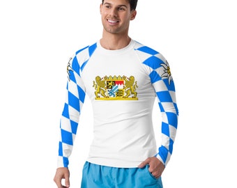 Baviera Germania BJJ Rash Guard, MMA Jiu-Jitsu No Gi