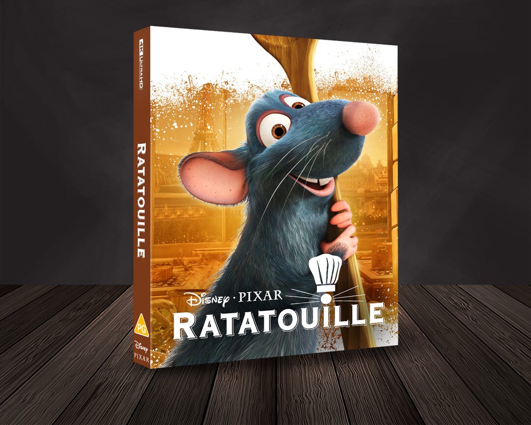 Ratatouille Custom Blu ray Slipcover Etsy Ratatouille Custom Blu ray Slipcover Etsy