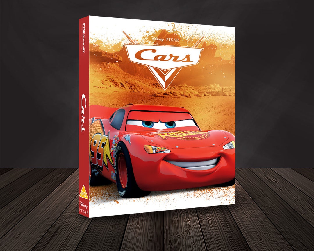 Cars Custom Blu ray Slipcover Etsy Cars Custom Blu ray Slipcover Etsy