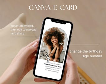 Digitale Einladung zum 30. Geburtstag, 30. E-Invite, Evite 30. Geburtstag, Partyeinladung 30., Digitale 30. Einladung, Digitale Einladung