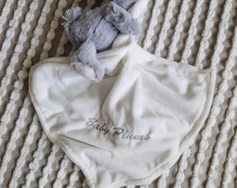 Personalised Embroidered Baby Comforters