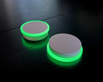 Anillo de dial con tono que brilla en la oscuridad