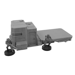 Caminhão Gondola R47 compatível com Star Wars Legion / Shatterpoint / Imperial Assault / Imperial Terrain