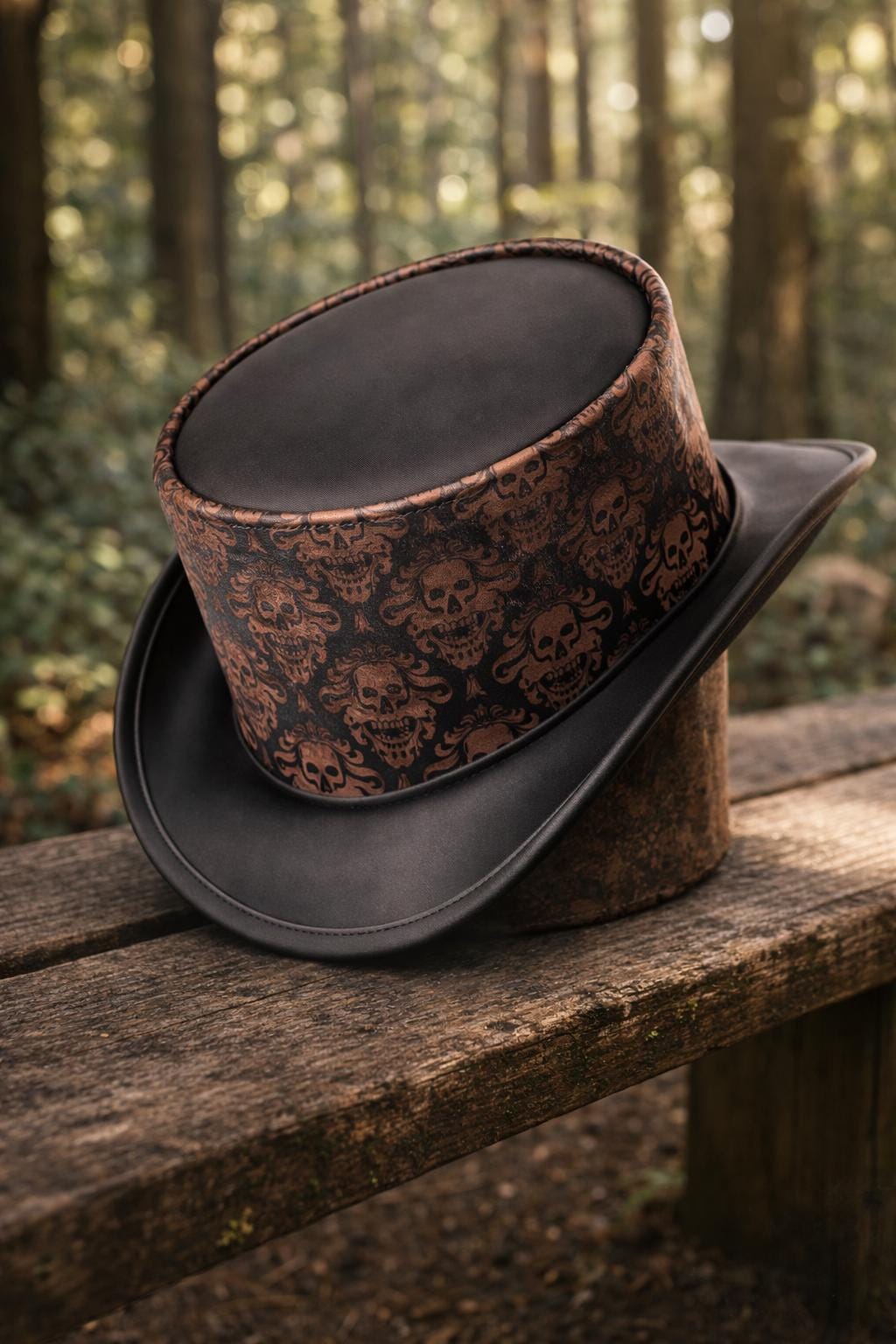 Skull Crown Fedora - Etsy display picture 2