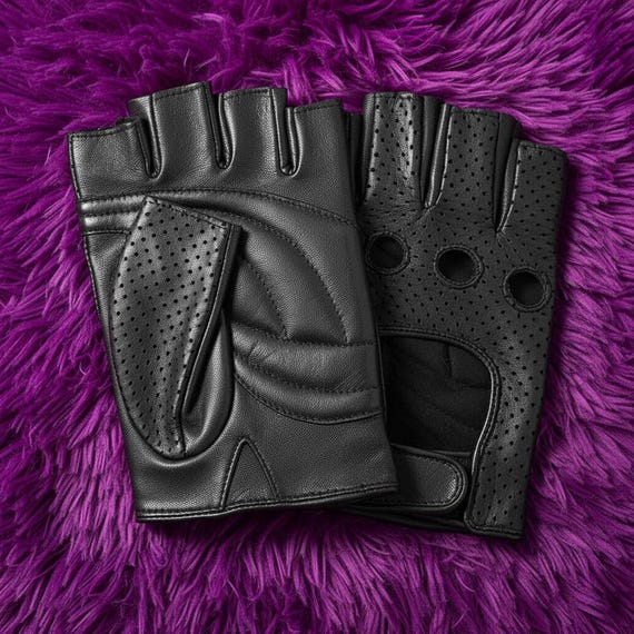 Summer Leather Cycling Gloves Breathable Leather Bike Gloves Cycling Gloves  for Men Women Fingerless Biking Gloves Road Bike Gloves - Etsy Israel