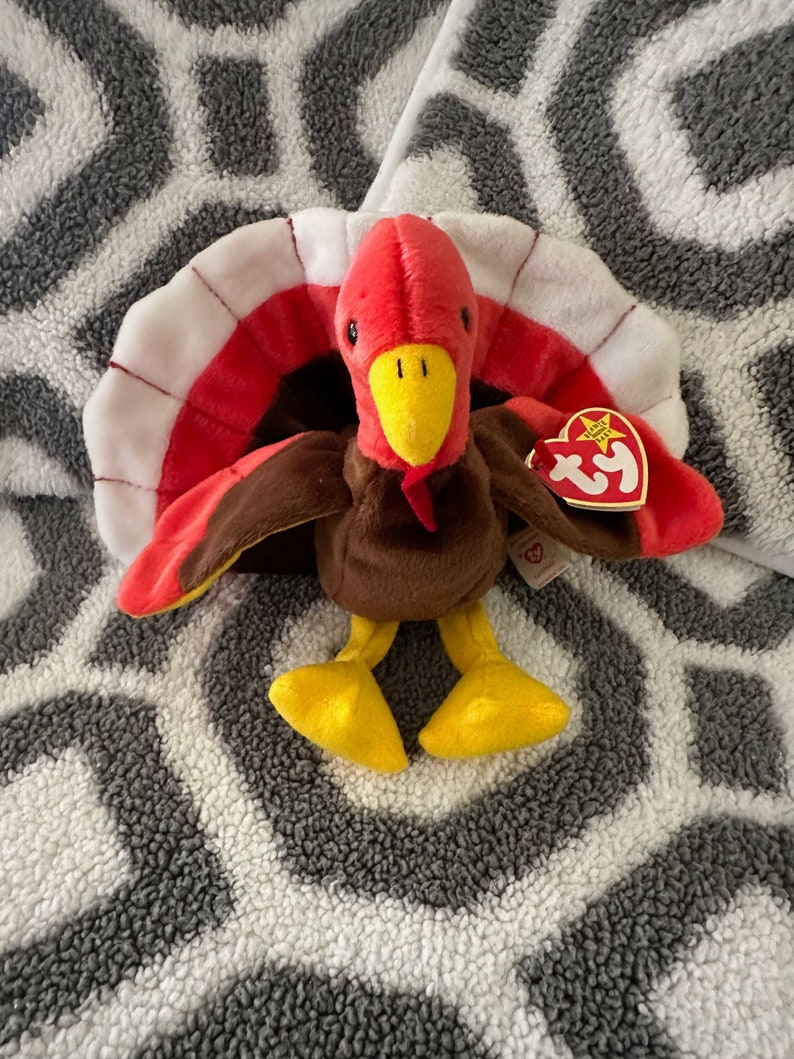 VERY RARE gobbles TY Beanie Baby With Errors - Etsy