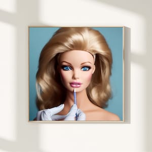 Esthetician Decor Esthetician Gift Nurse Injector Wall Art Botox and Filler Graphic Spa Office Decor Med Spa Decor Botox Art Digital