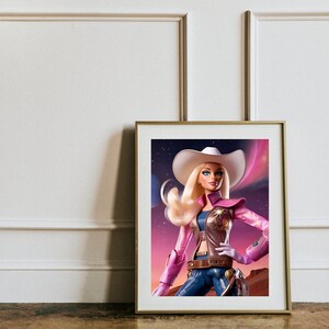 Space Cowgirl Print Space Cowgirl Party Instant Download Space Cowgirl