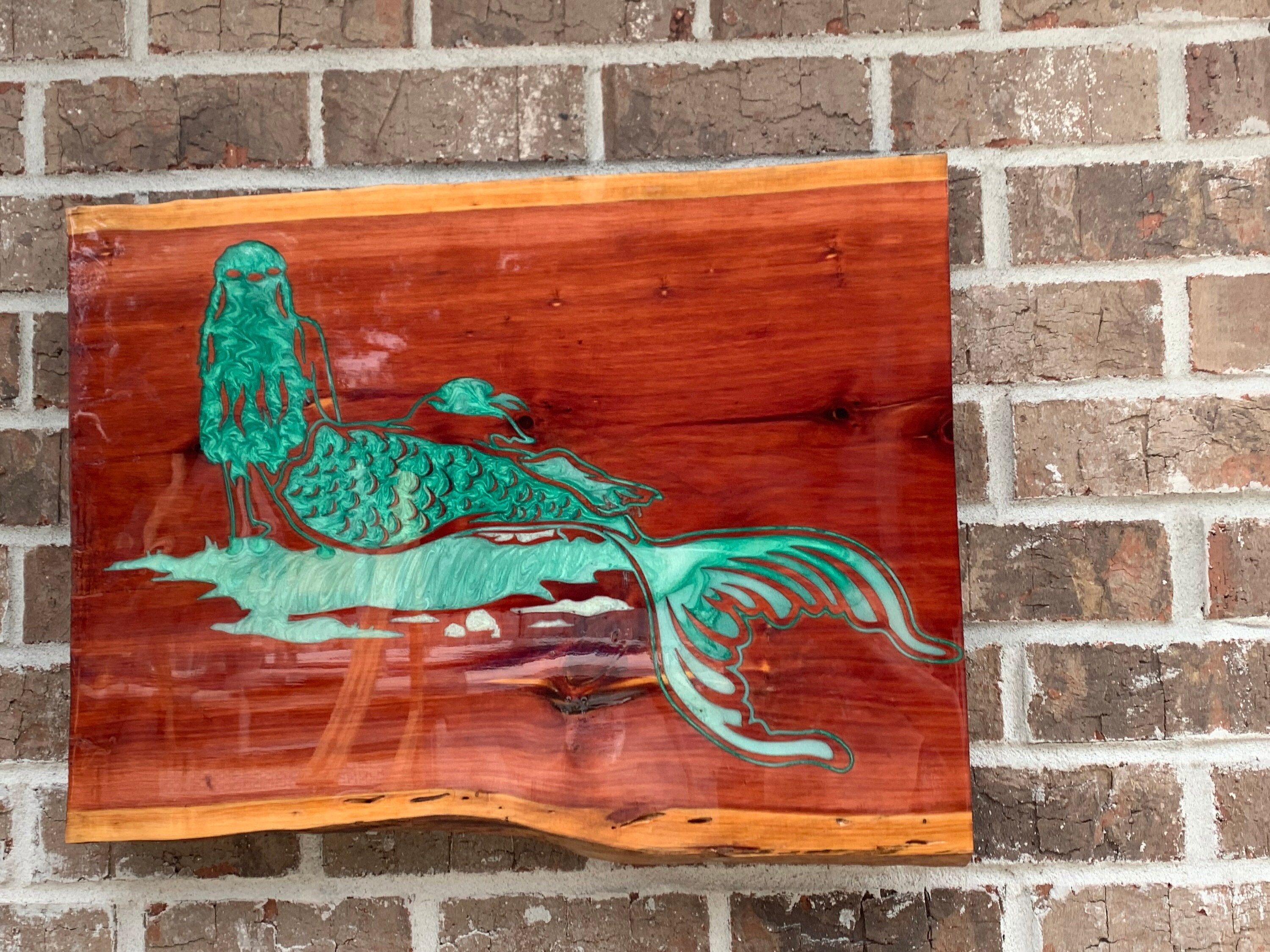 Captivating Mermaid Art With Live Edges Etsy