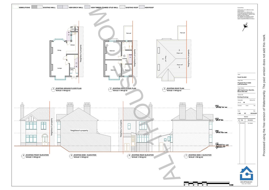 Planning Permission, Drawings, Architectural Plans Etsy