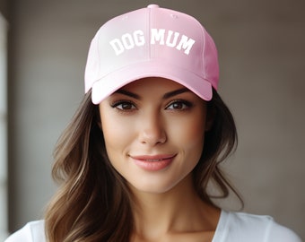 GLOWVYBE Dog Mum Cap, Mütze, Hundemama, Geschenk, bestickt
