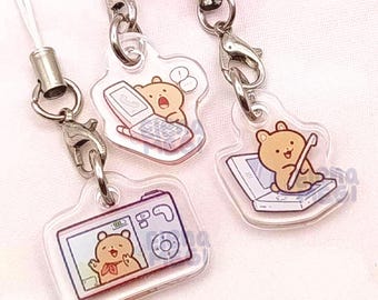 Technology bears - kawaii Acrylic charms