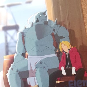 IMPRESIÓN A5 - Fullmetal Alchemist - Ed y Alhonse
