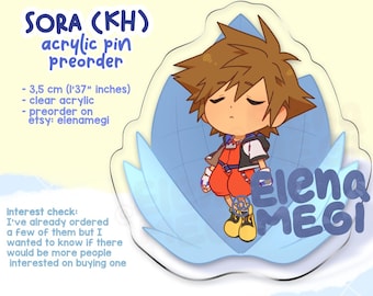 PREORDER - Sora sleeping - KH Com