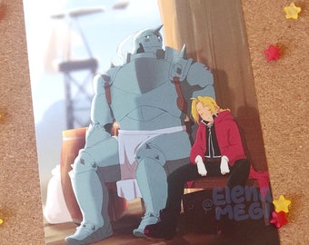 A5 PRINT - Fullmetal Alchemist - Ed and Alphonse