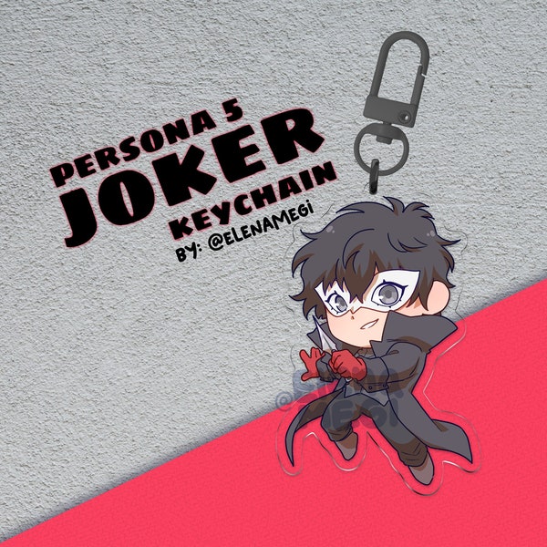 Joker PERSONA 5 keychain