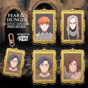 Fear and hunger - Portraits Acrylic keychains