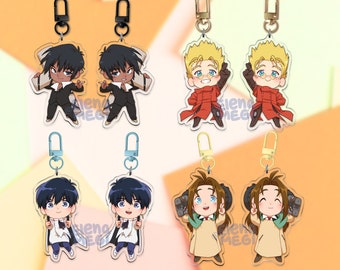 TRIGUN 1998 - Acrylic keychains - vash nicholas