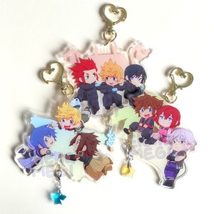 KINGDOM HEARTS -  big acrylic Keychains