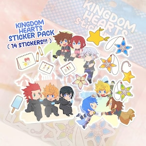 Adesivo KINGDOM HEARTS (14 adesivi)