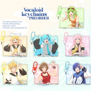 VOCALOID acrylic Keychains