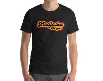 Camiseta unissex com estampa frontal Modjeska Canyon